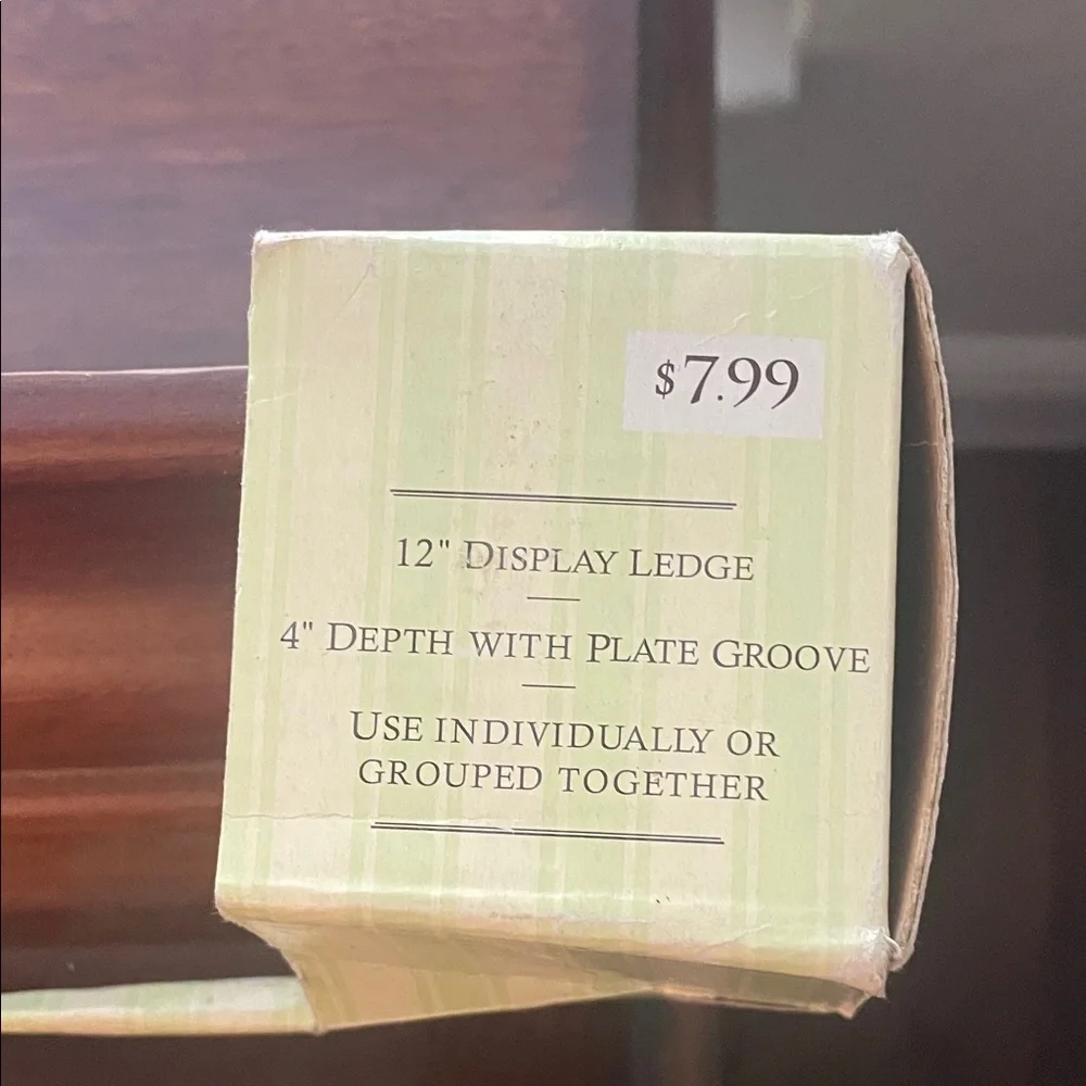 2- Brown Wall Ledge